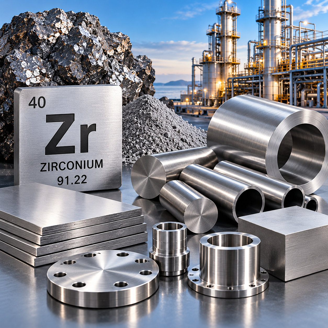 Zirconium material